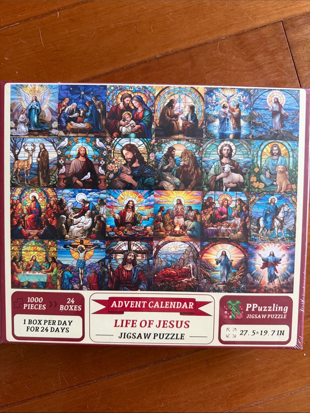 NWT 1008 Piece Jigsaw Puzzle Advent Calendar Holiday